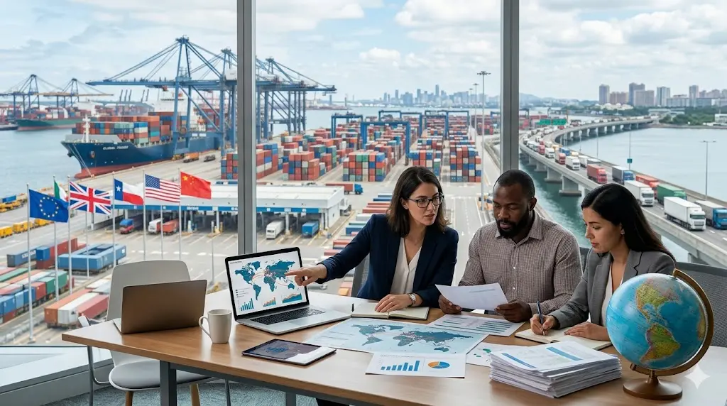 Global Political Research on Cross Border Trade