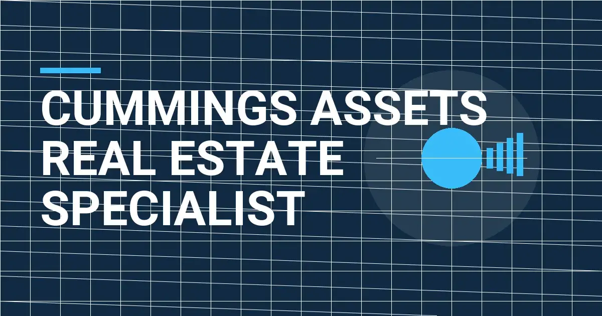 Cummings Assets Real Estate Specialist