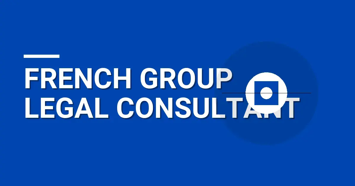 French Group Legal Consultant