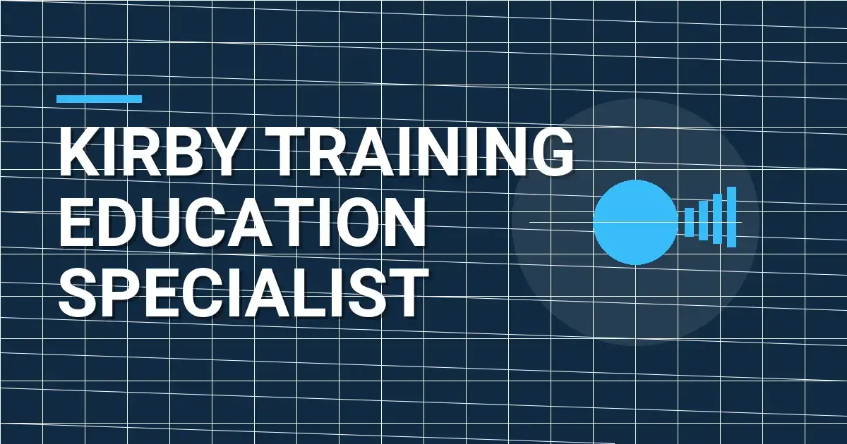 Kirby Training Education Specialist