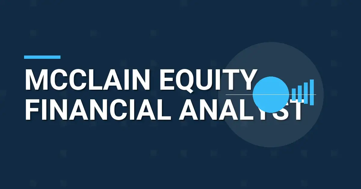Mcclain Equity Financial Analyst
