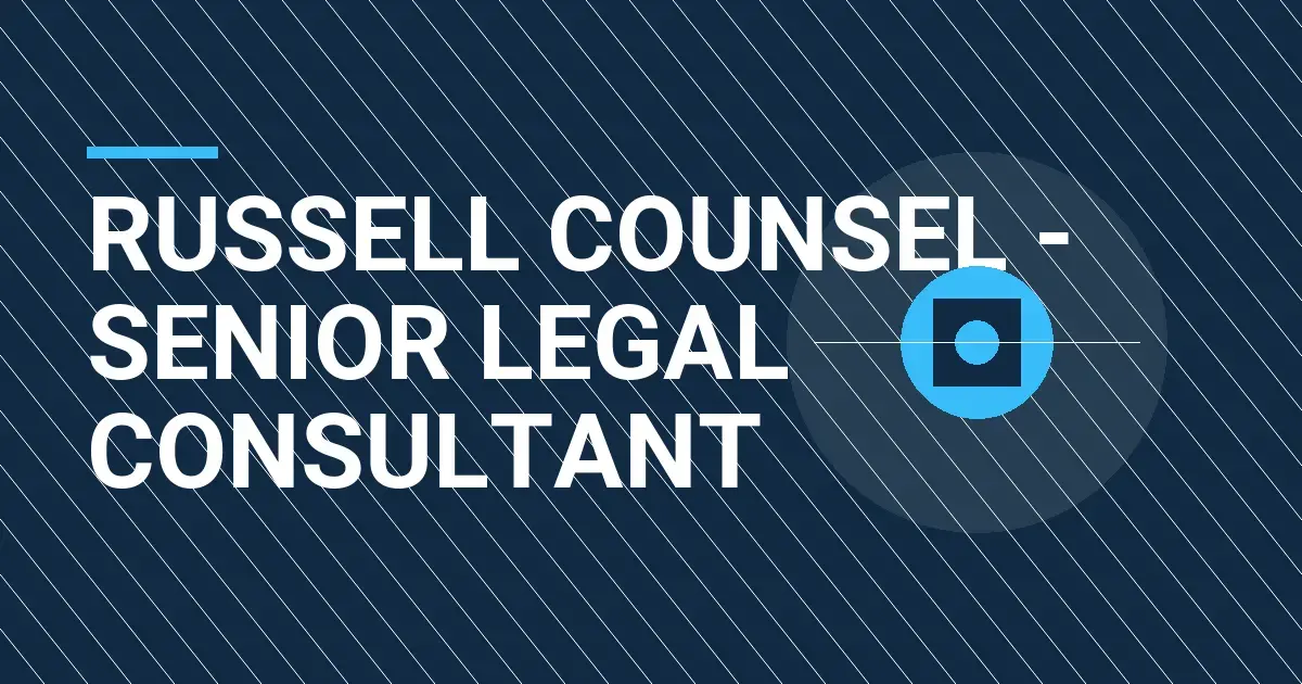 Russell Counsel - Senior Legal Consultant