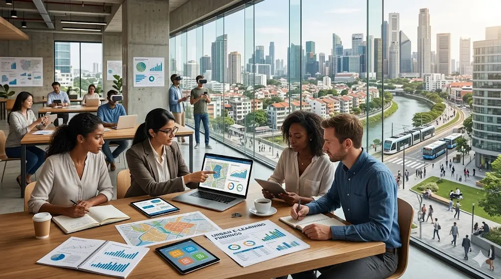 Research Findings About E Learning in Urban Development