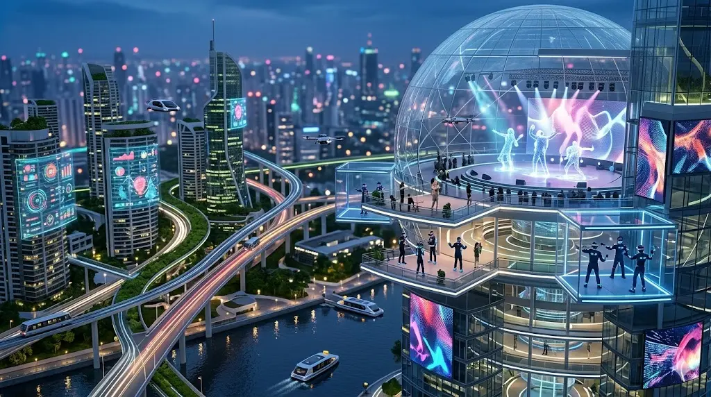 Research on Smart Cities and the Future of Global Entertainment
